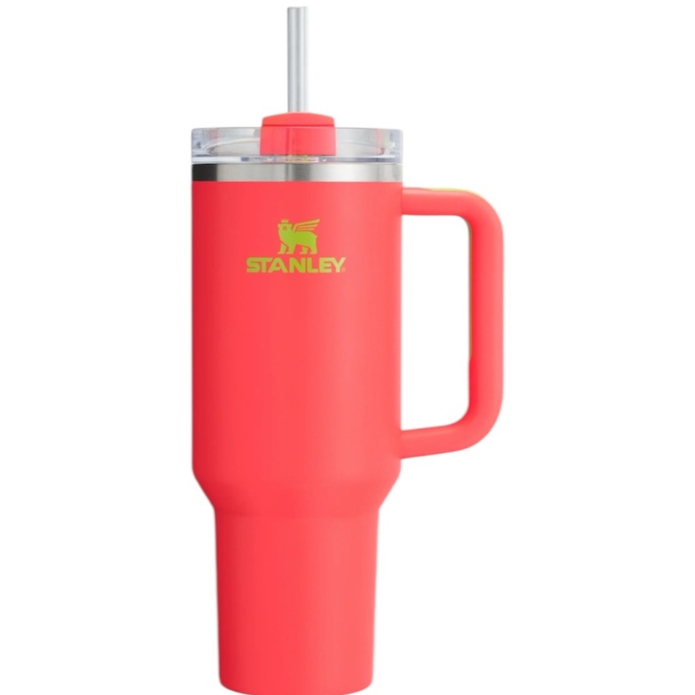 Stanley Quencher Flowstate 40oz Hibiscus Stainless Steel Tumbler NEW